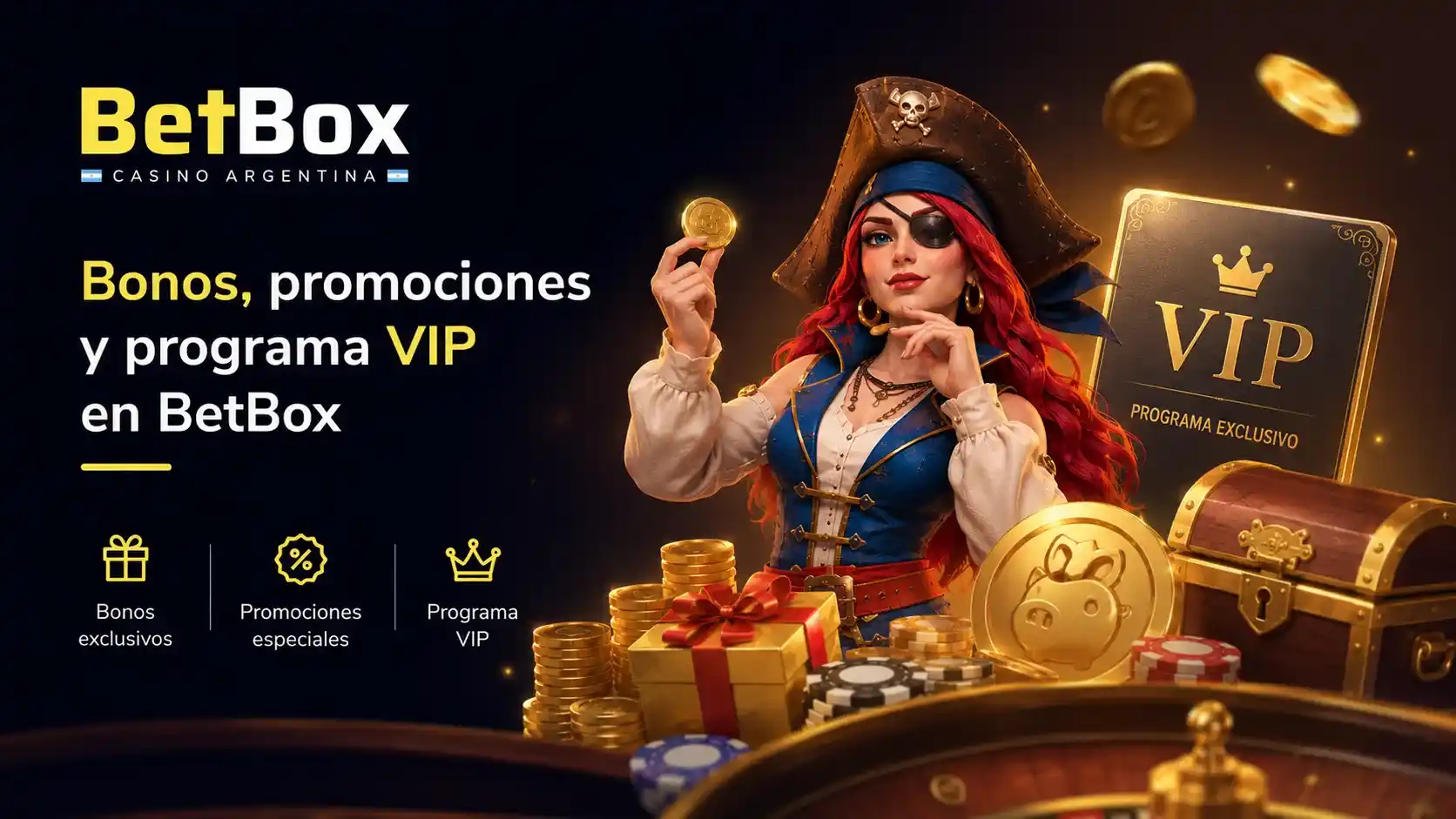 Bonos, promociones y programa VIP en Betbox