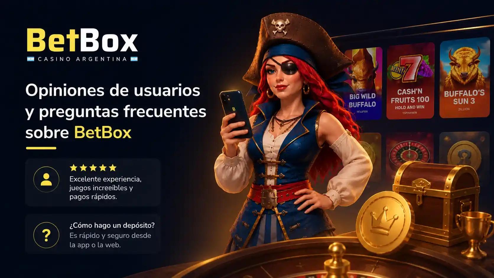 Opiniones de usuarios y preguntas frecuentes sobre Betbox